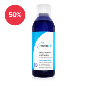 Astaxanthin Liposomal - Nahrungsergänzungsmittel - Produktbild NEU - Wild Berry-Geschmack